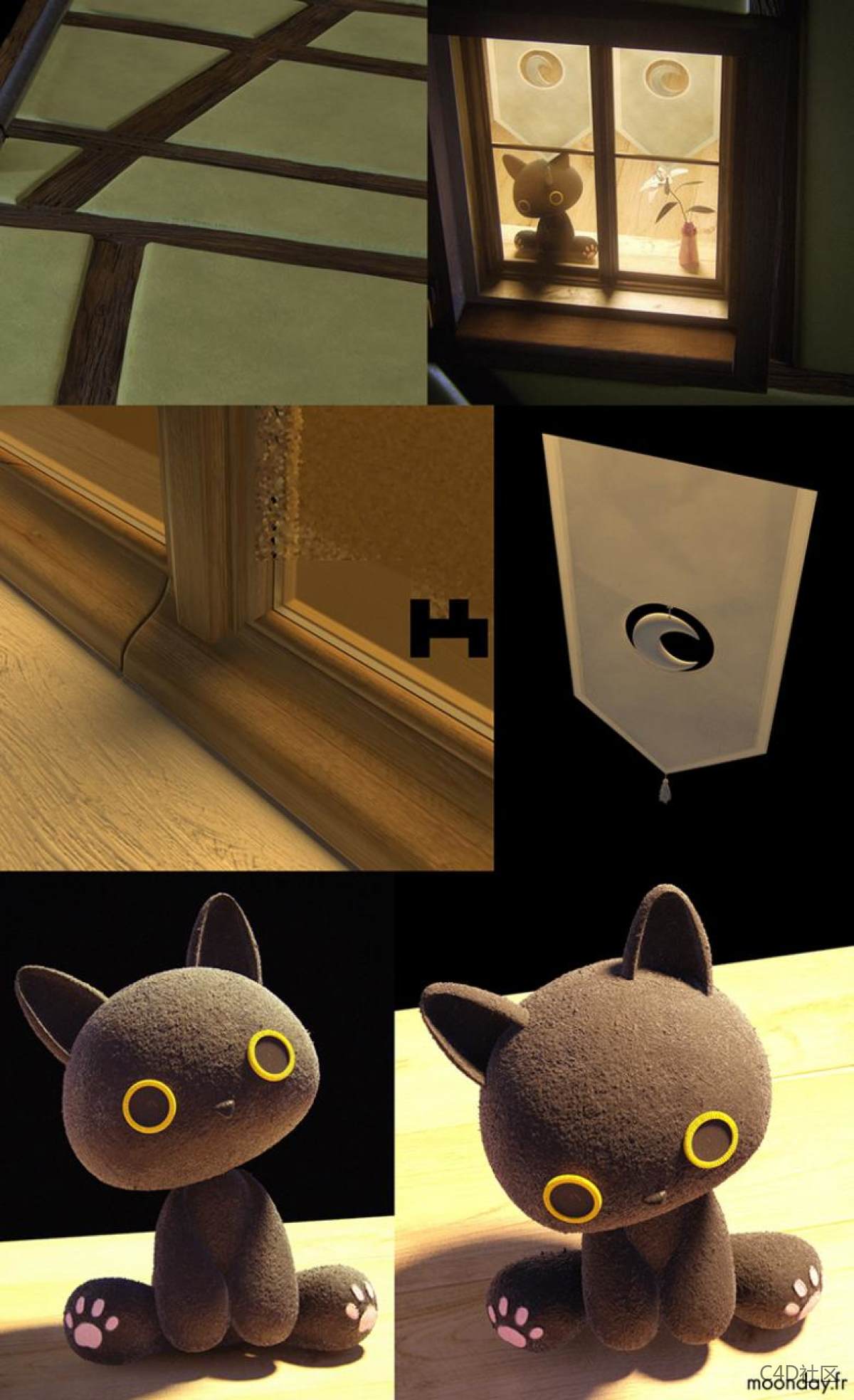 用3ds Max制作超现实的自画像