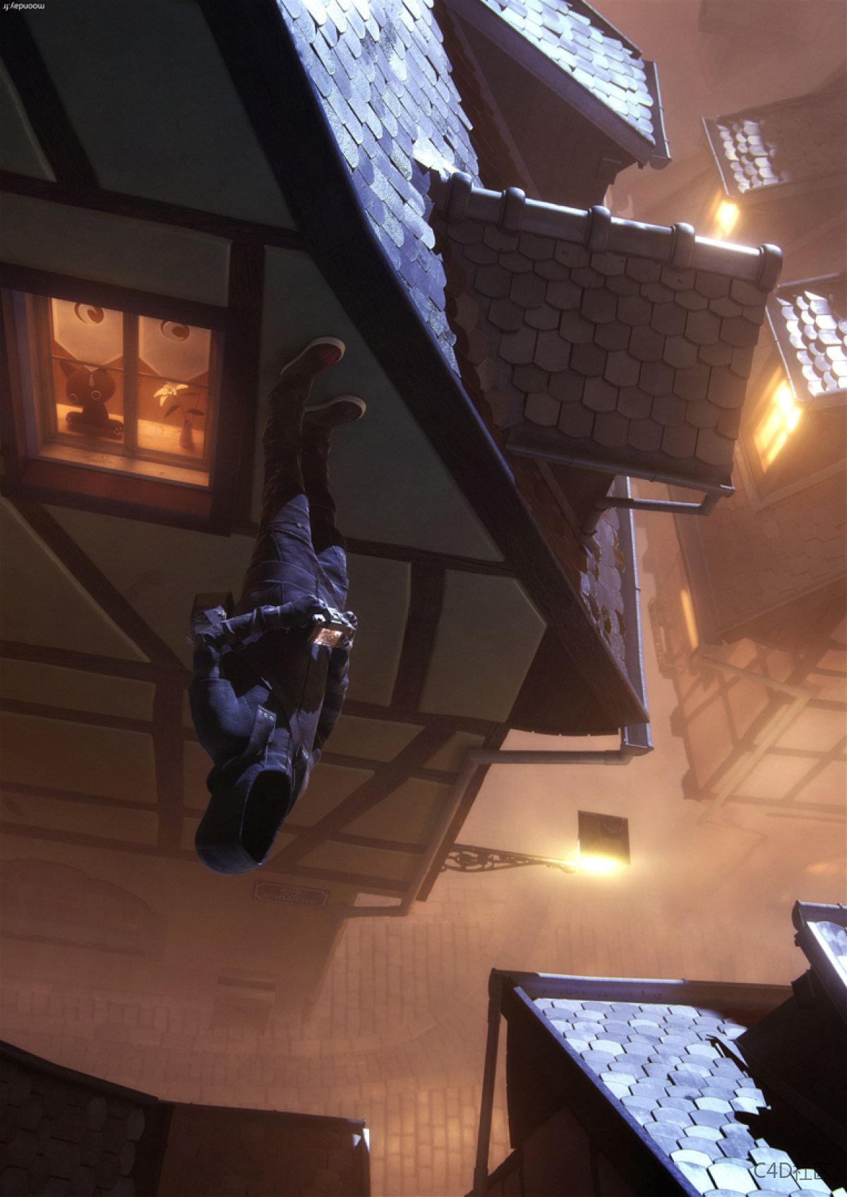 用3ds Max制作超现实的自画像