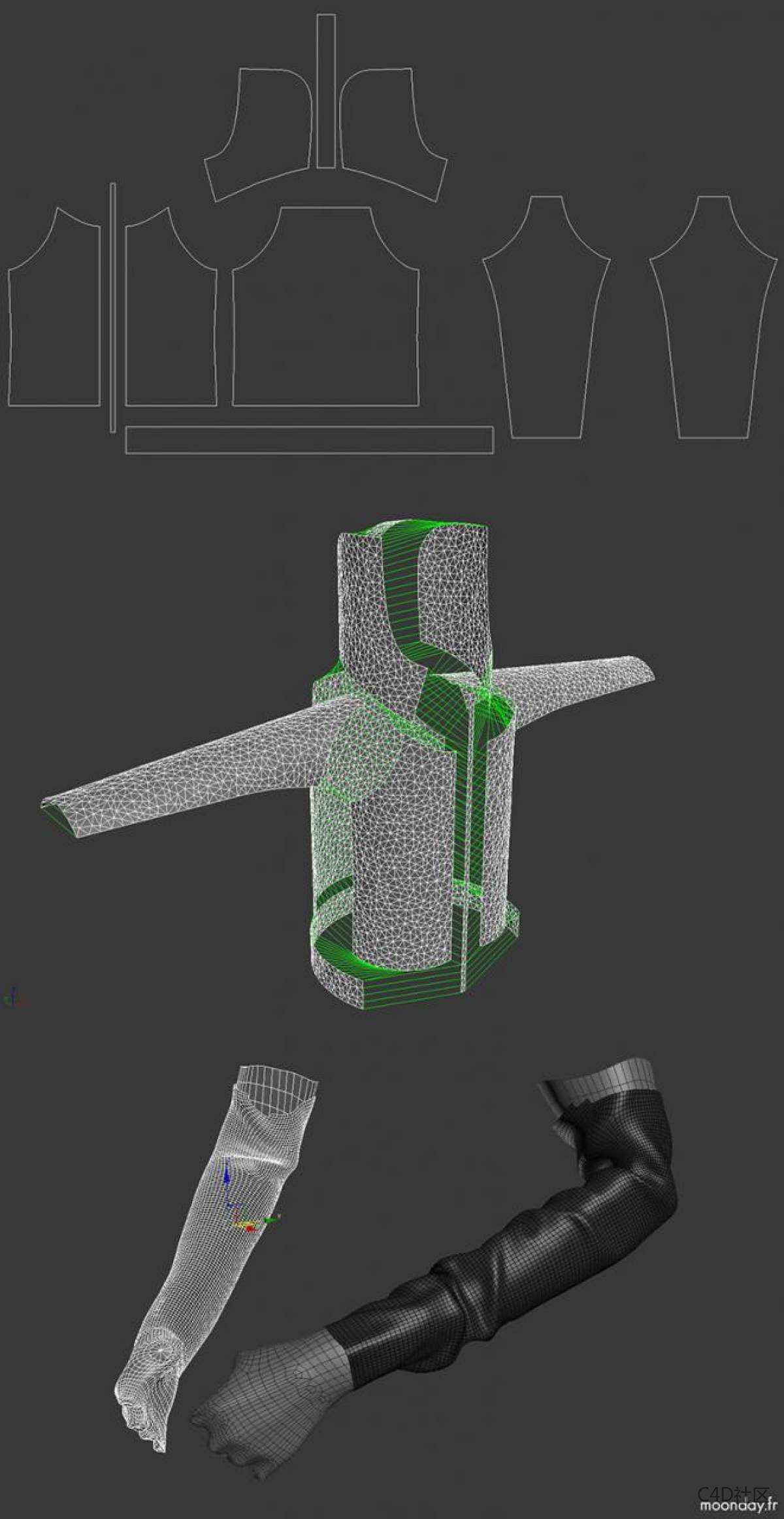 用3ds Max制作超现实的自画像