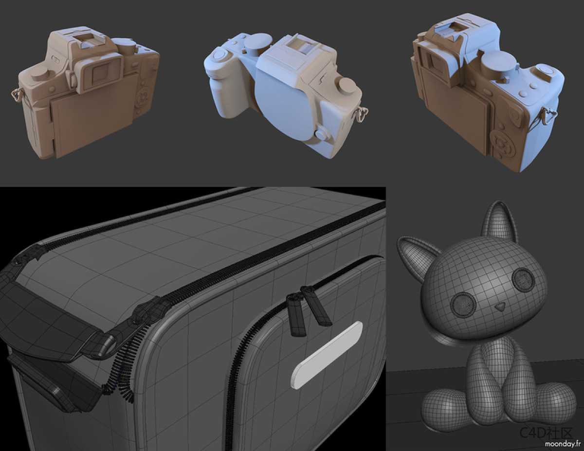 用3ds Max制作超现实的自画像