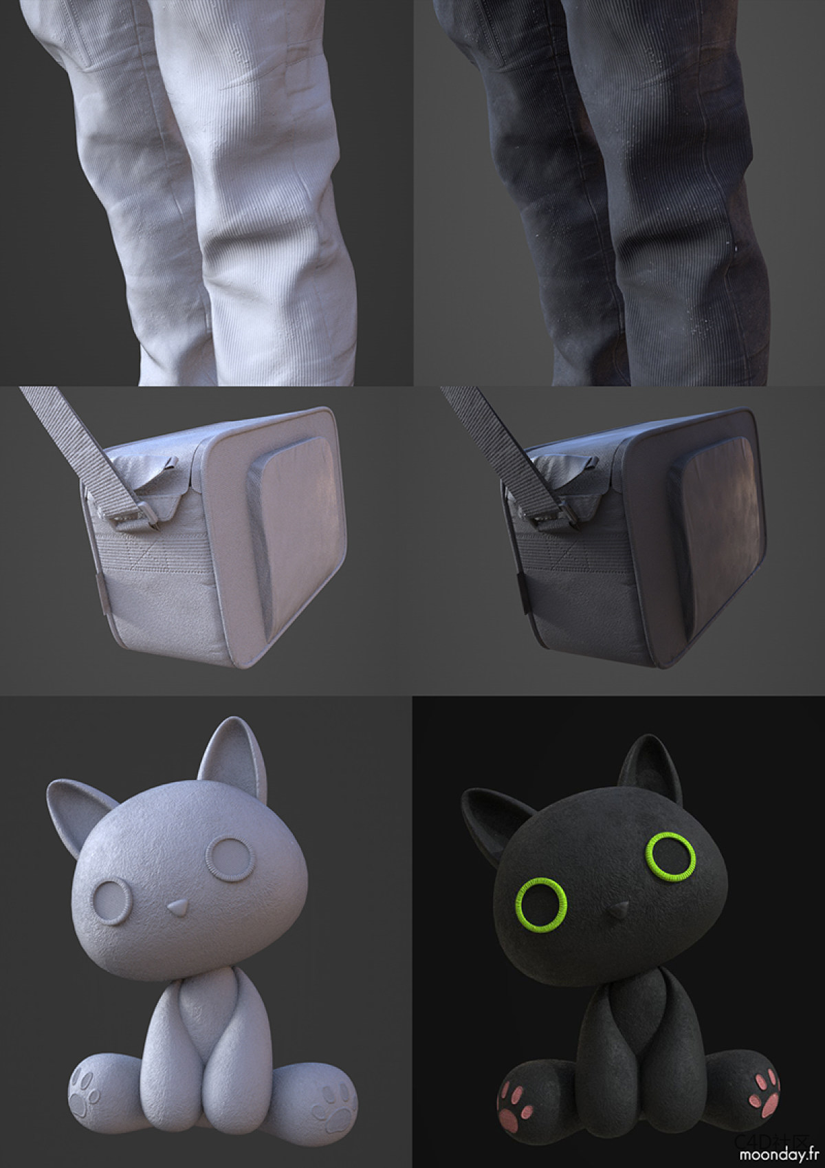 用3ds Max制作超现实的自画像