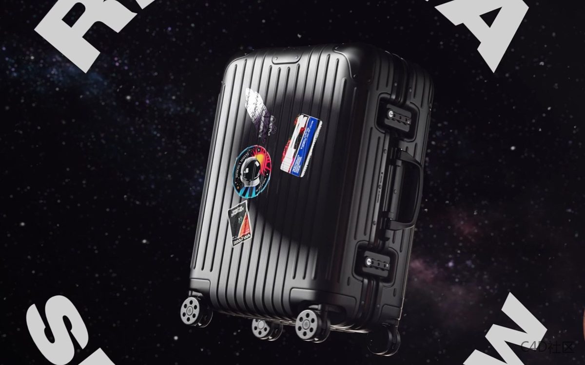 RIMOWA STICKERS 行李箱产品动画