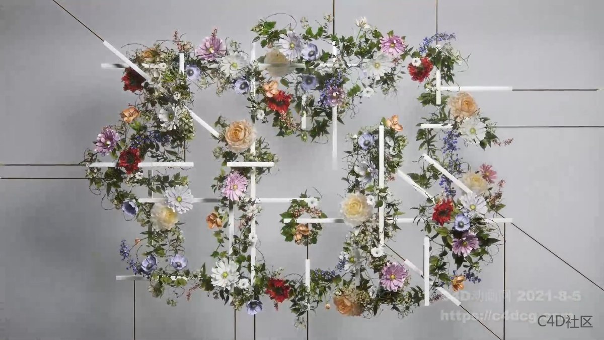 Morris品牌宣传动画-满满的植物生长动画