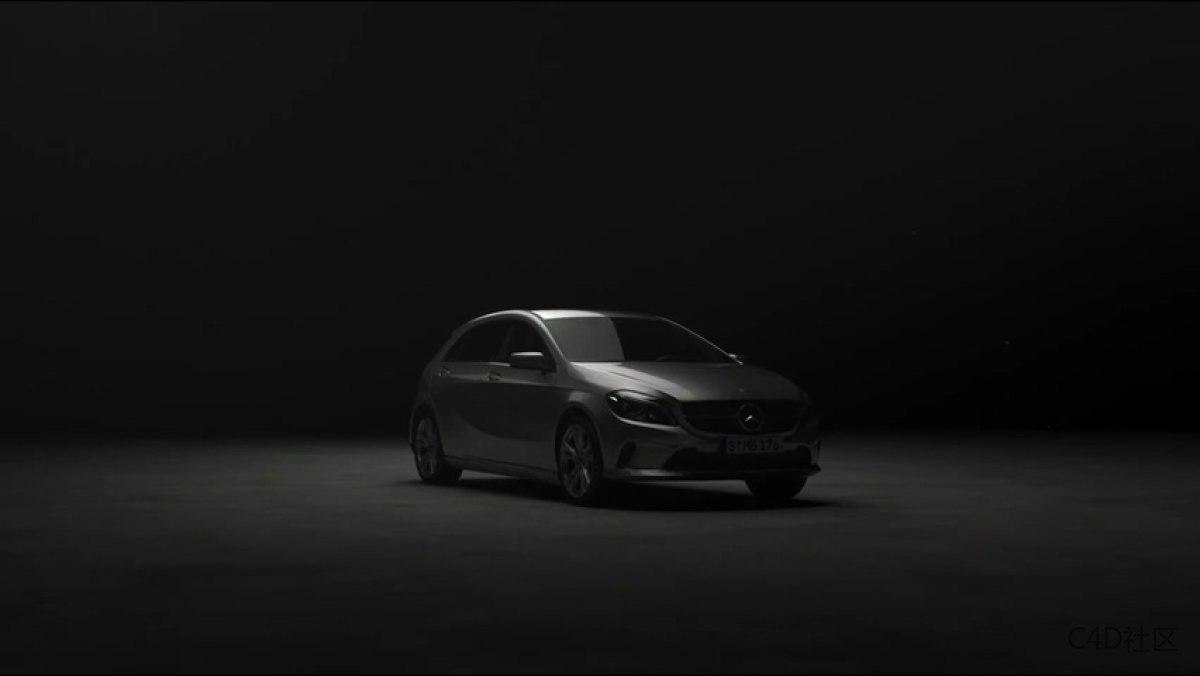 C4d小场景沙发动态效果