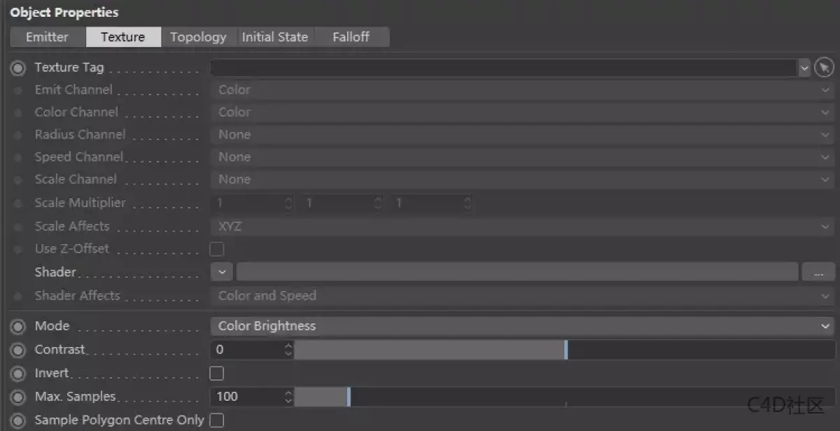 Emitter Shape_Object