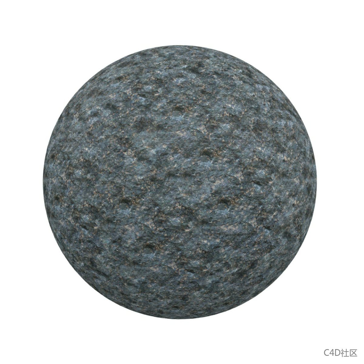 ​深蓝色石头纹理贴图