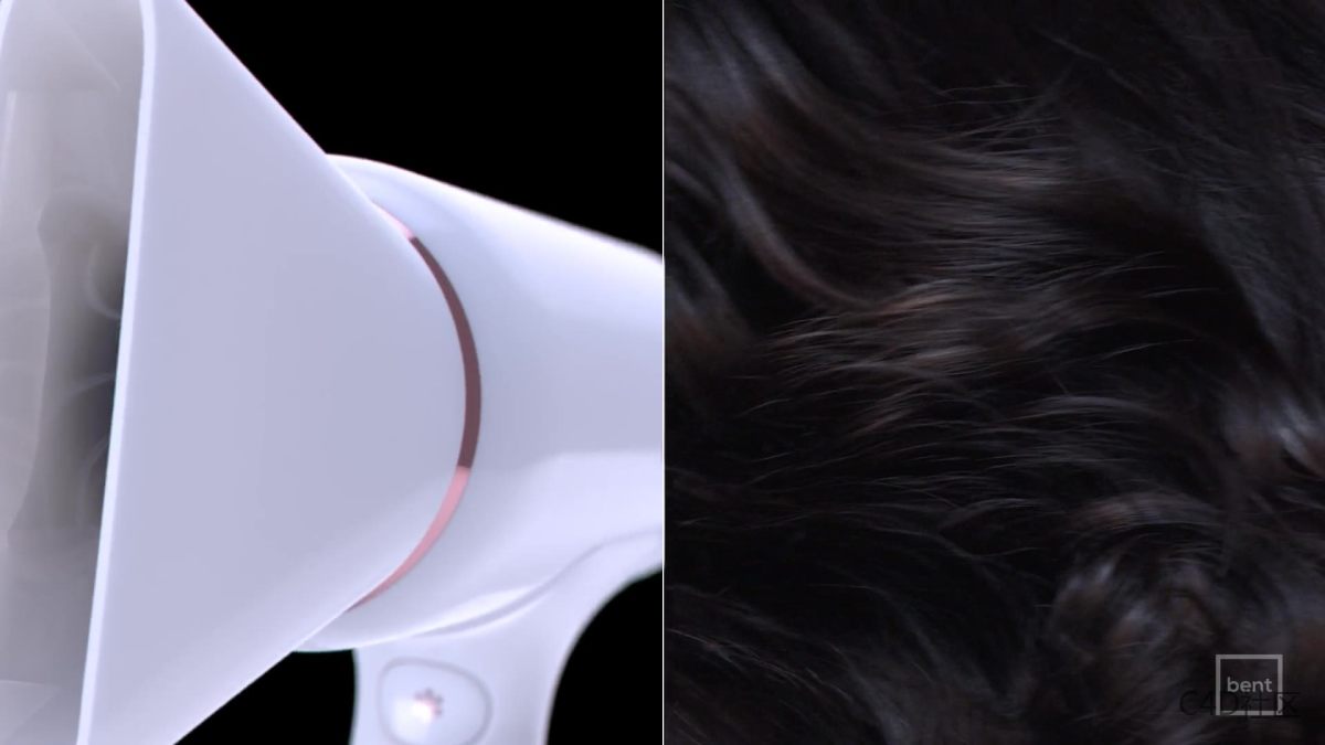 松下t3 tura 吹风机-动态设计