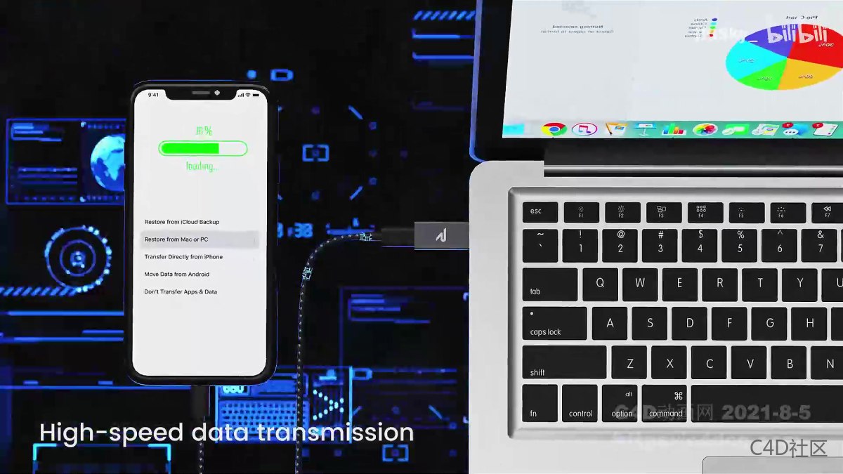 RAMPOW USB to Type-C 转接器-宣传视频