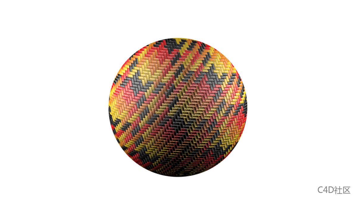 多彩的尼龙绳子贴图