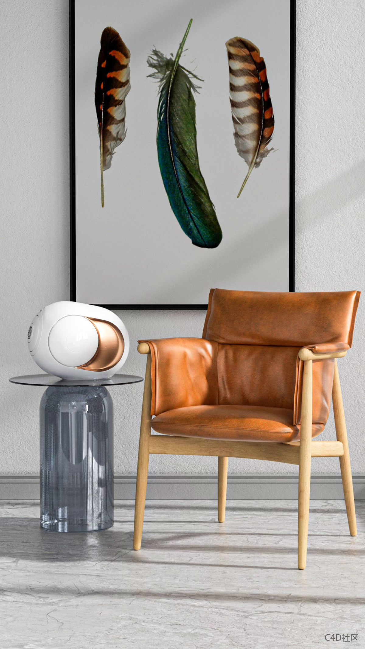 数码产品温馨家庭场景工程