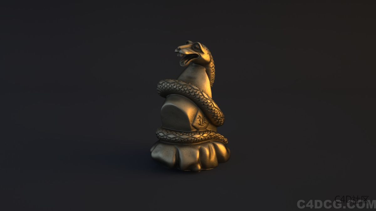 十二生肖模型-蛇