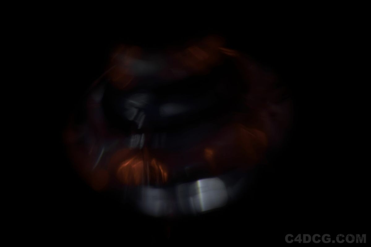 高动态范围焦散范围光源-5K-HDRI-光影中的红弱光